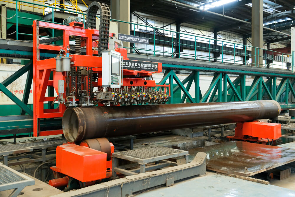 API 5LD CLAD PIPE UT TEST 03 Cra Clad and Lined Steel Pipes, Clad Pipes, welded clad pipe, welding clad pipes, jinglei, jlc, metal clad pipe, Alloy Cladded Pipe, CRA cladded pipe, JLC Welded Pipe