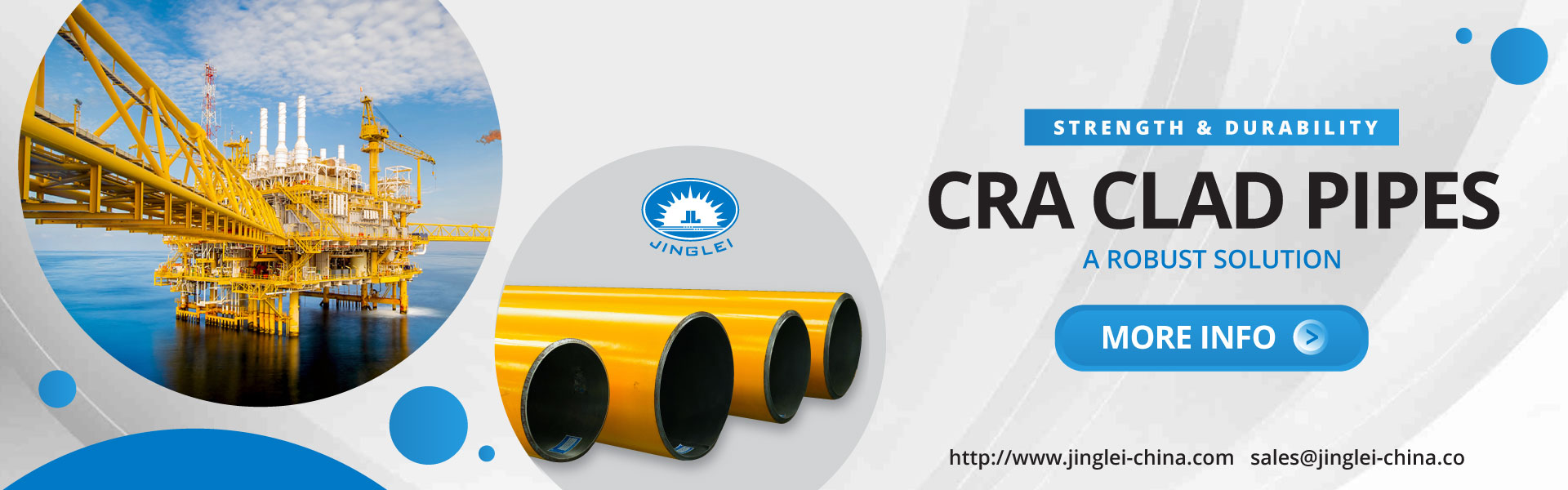 CRA Clad Pipes API 5LD